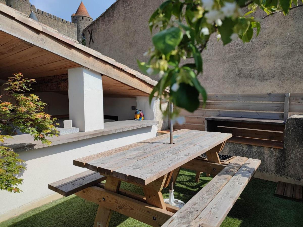 Willa La Terrasse Du Temps Jadis Carcassonne Zewnętrze zdjęcie